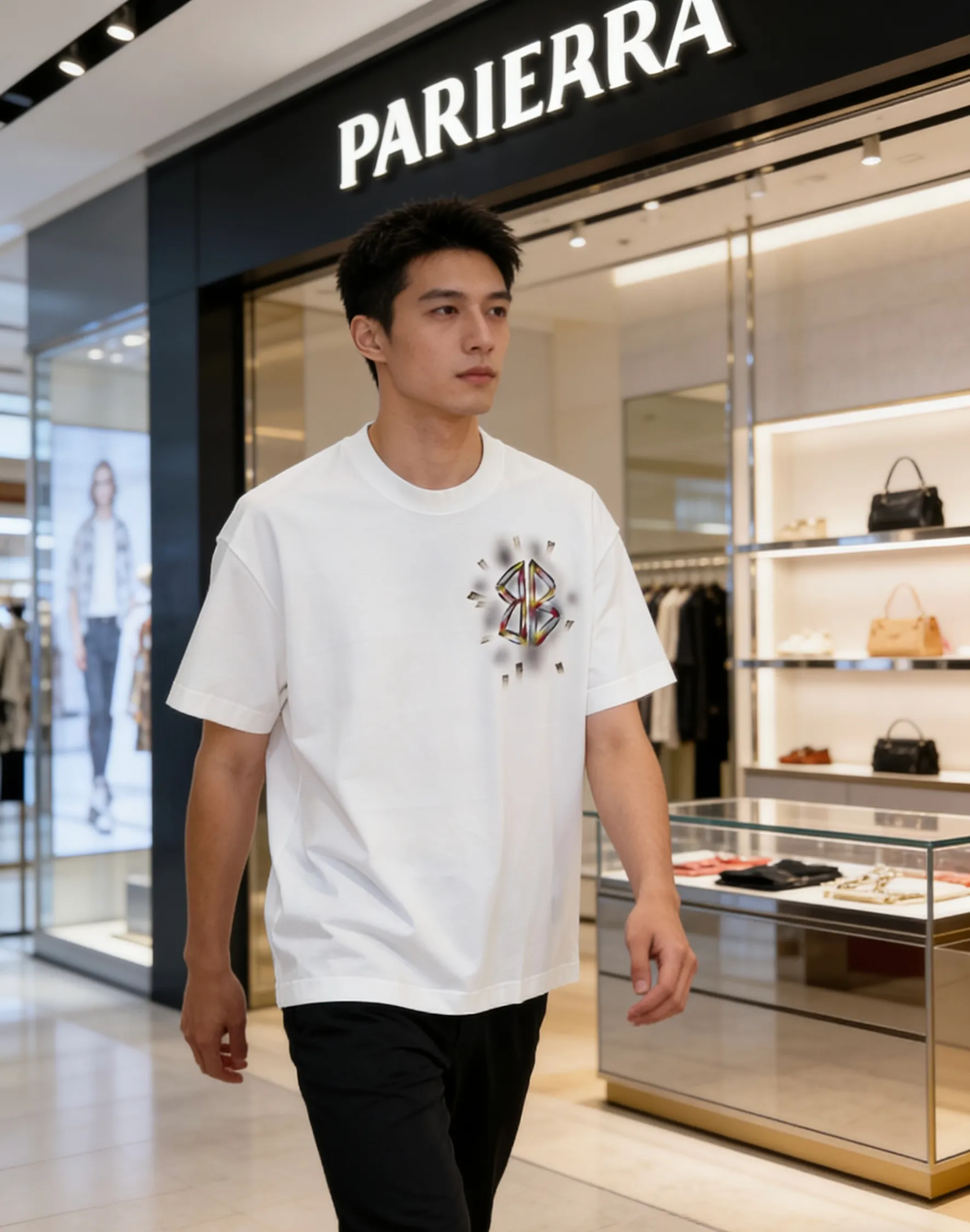 2026 New Arrival New Arrival T Premium ！ logo Premium . . . . . ！ ：Black White Sizes：M 3XL